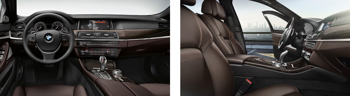 BMW 5 Serisi Sedan Ic Tasarim