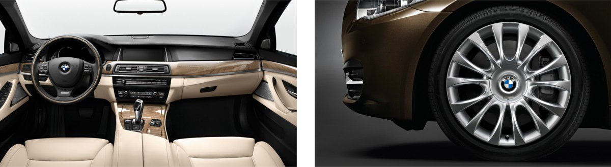 BMW 5 Serisi Sedan Line'lar ve Donanim
