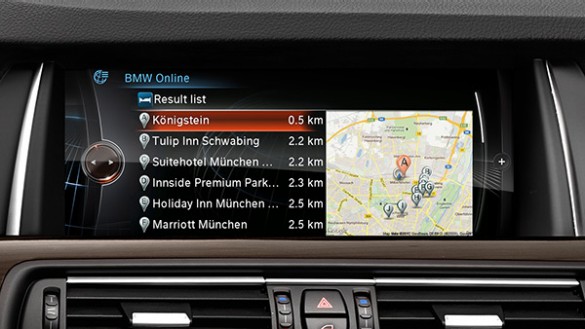 BMW 5 Serisi Sedan Uygulamalar