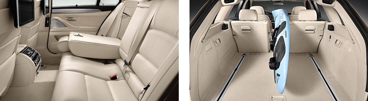 BMW 5 Serisi Touring Konfor