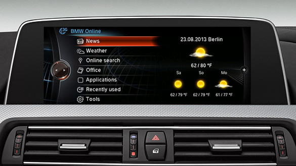 BMW 6 Serisi Cabrio Uygulamalar