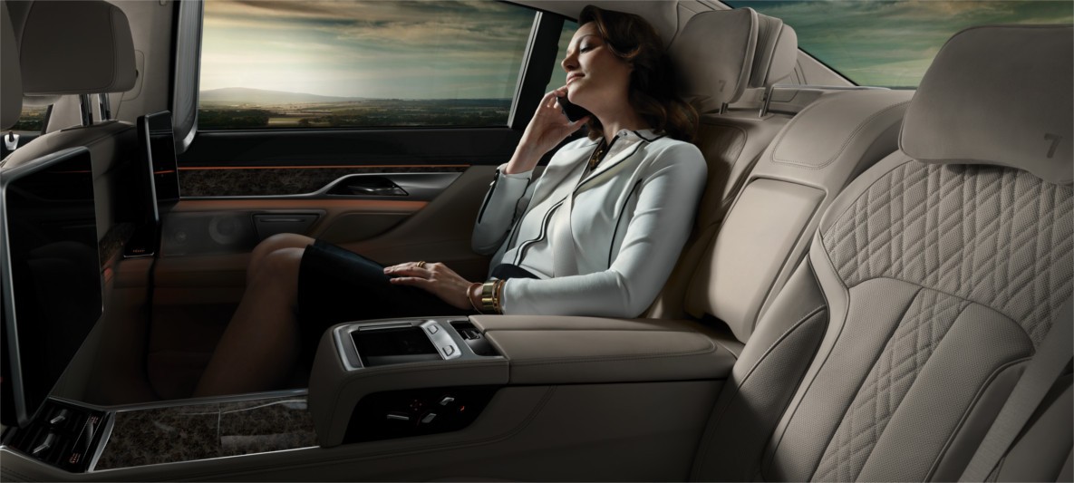 BMW 7 Serisi Sedan Ic Tasarim