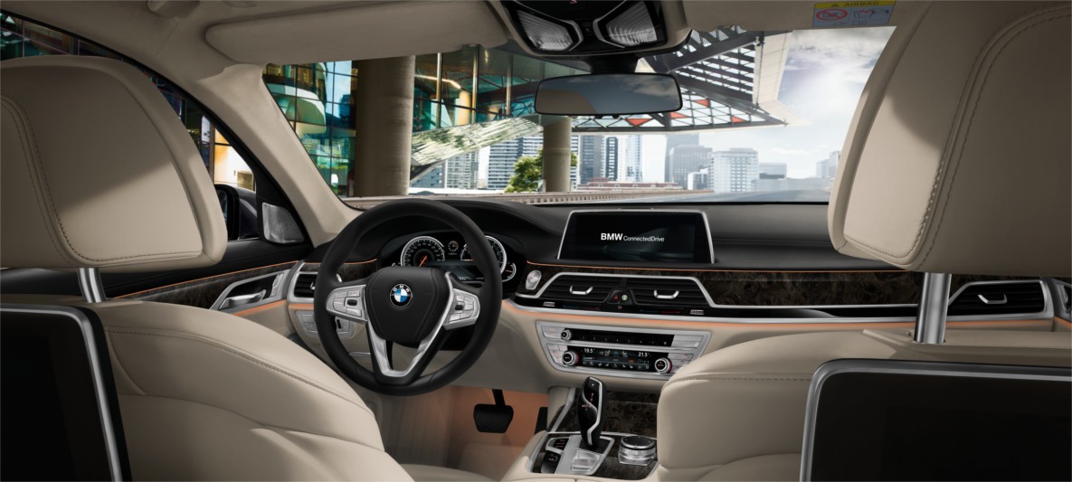 BMW 7 Serisi Sedan Ic Tasarim
