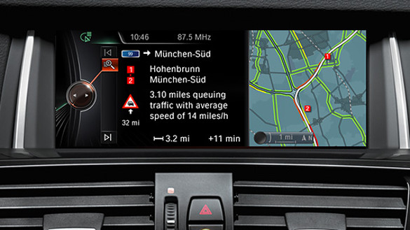 BMW X Serisi X3 Gercek Zamanli Trafik Bilgisi
