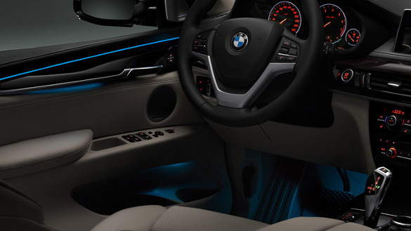 BMW X Serisi X5 Ic Isik Tasarim