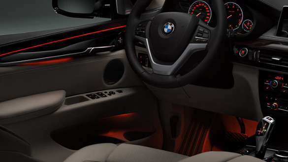 BMW X Serisi X5 Ic Isik Tasarim