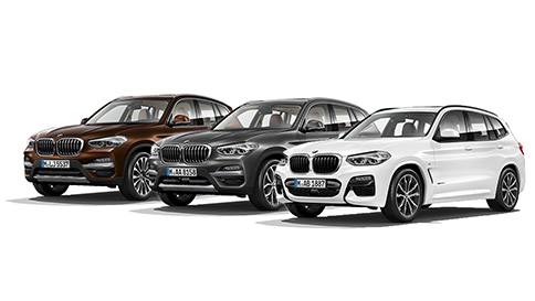 BMW X Serisi X3 Line'lar ve Donanim