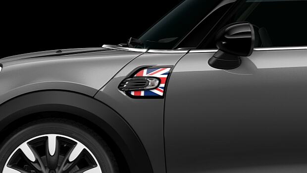 MINI Cooper 5 Kapi Union Jack Havalandirma