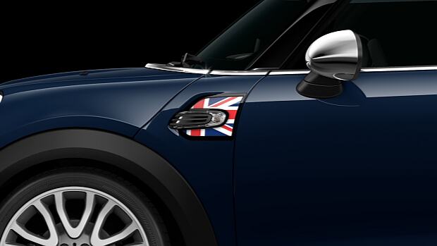 MINI Cooper D 5 Kapi Union Jack Yan Havalandirmalar