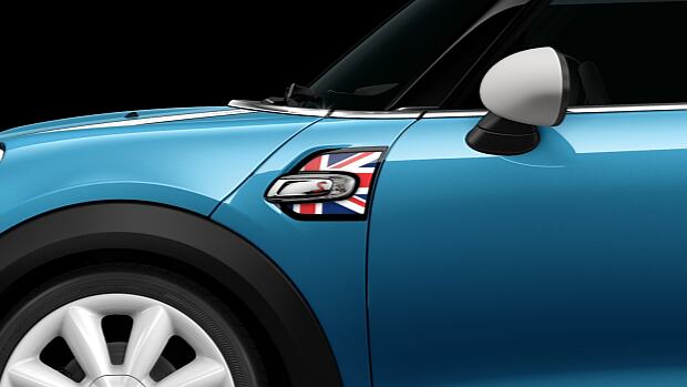 MINI Cooper S 5 Kapi Union Jack Havalandirmalar